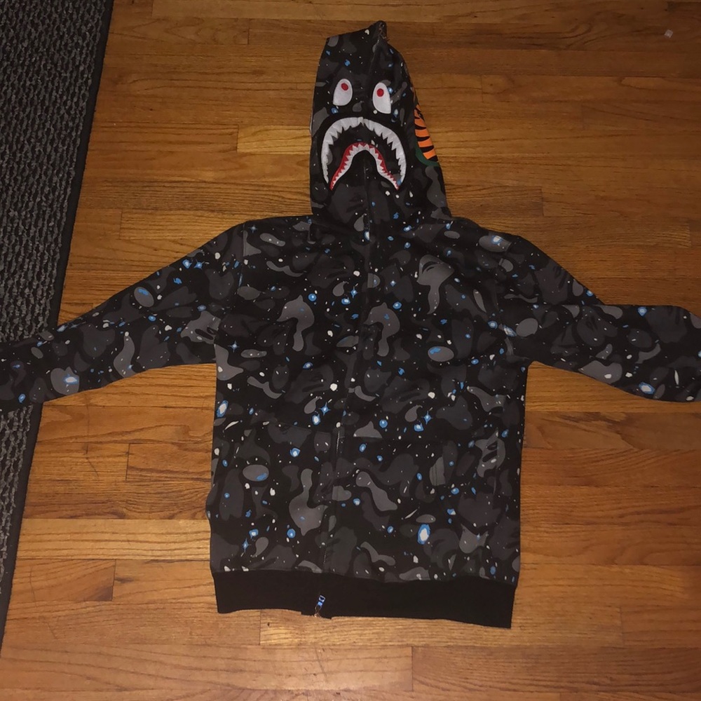 A Bathing Ape Space Camo hoodie